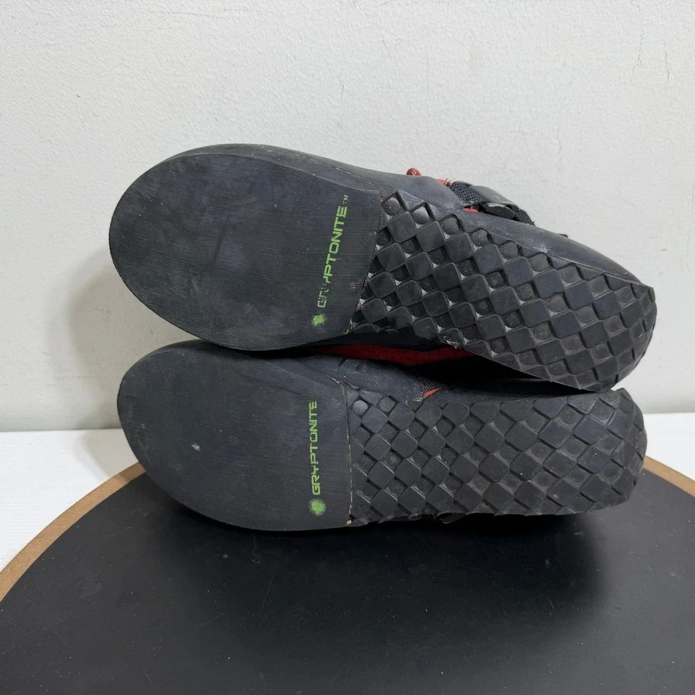 Montrail Rock Climbing Shoes Men US‎ 7.5 Approach Technical Suede Red Gray